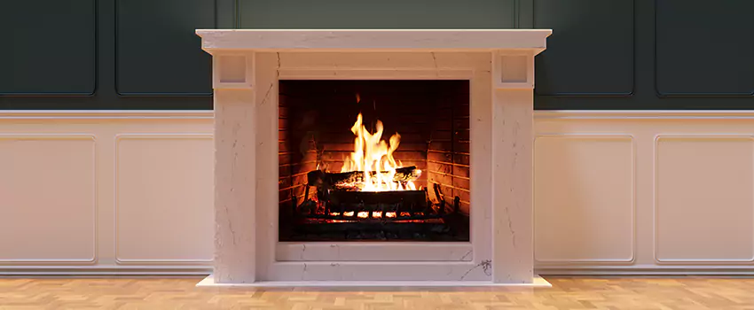 Open Flame Wood-Burning Fireplace Installation Services in Mississauga, Ontario