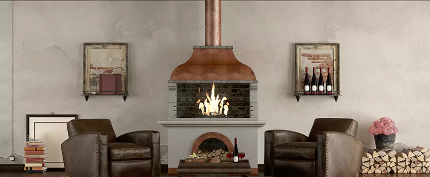 Thelin Hearth Products Providence Pellet Insert Fireplace Installation in Mississauga, ON