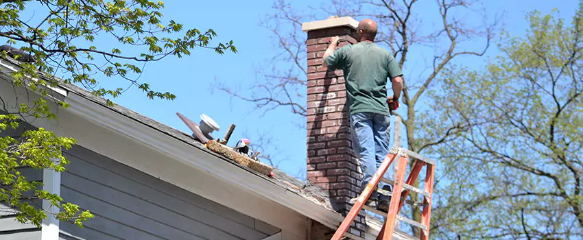 Vinyl and PVC Chimney Flashing Installation in Mississauga, ON