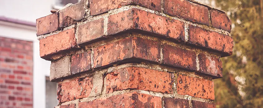 Cracked Chimney Bricks Repair Cost in Mississauga, Ontario